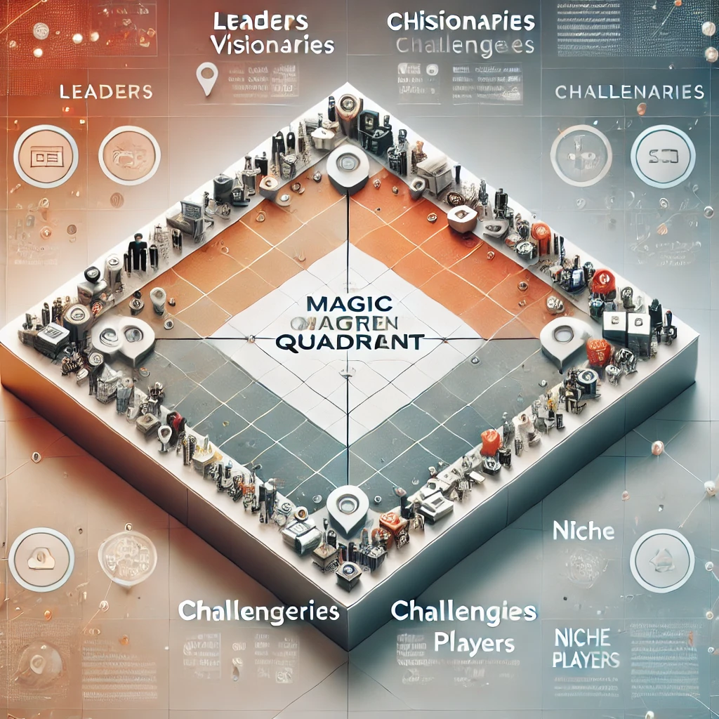 Ilustración sobre el Magic Quadrant de Gartner